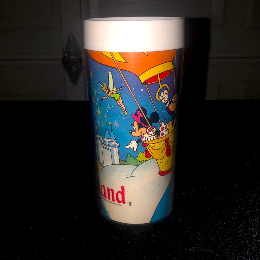 Vintage 1970’s Walt Disney Production Thermo Plastic Cup